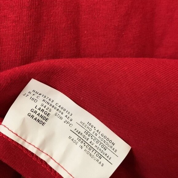 Oklahoma Sooners Red T-Shirt Large NWOT 100% Cotton Unisex Graphic Tee - Picture 3 of 6